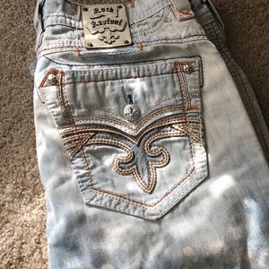 Rock revival men jeans